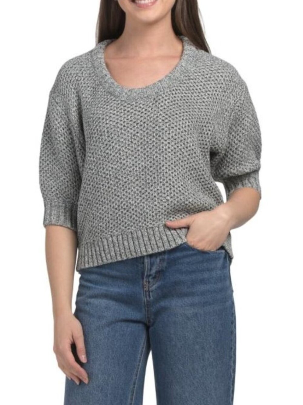 REBECCA TAYLOR Thea Knit Sweater